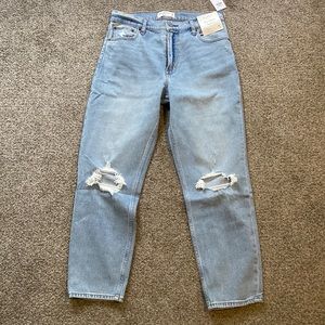 Abercrombie Mom High Rise Jeans